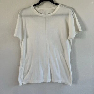 Nike Every Stitch Considered Ivory Knit‎ Top Women’s Medium CW3749-100